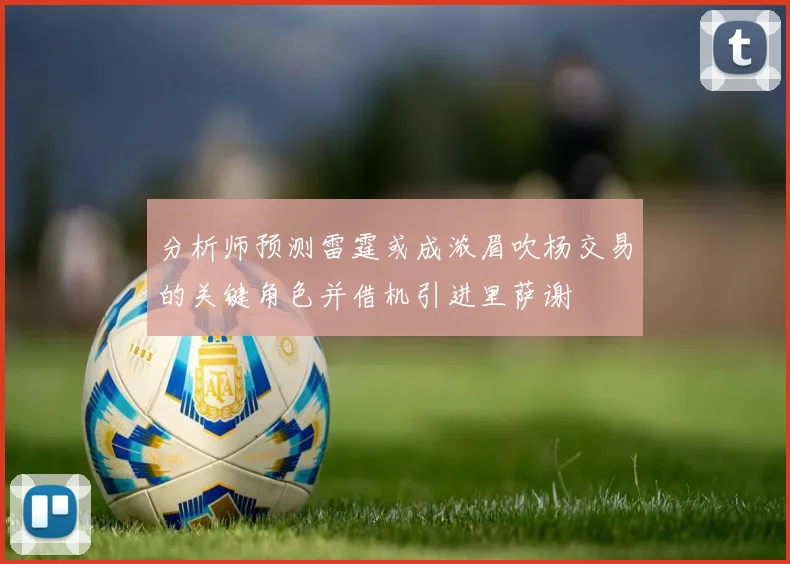 分析师预测雷霆或成浓眉吹杨交易的关键角色并借机引进里萨谢