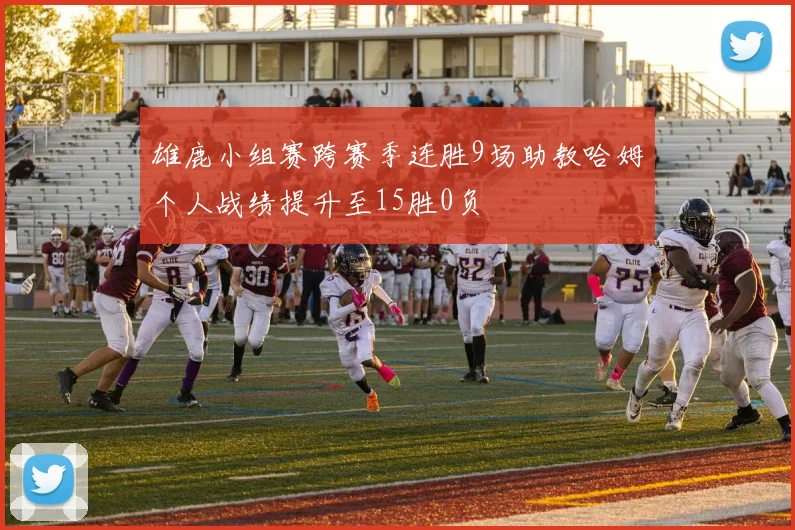 雄鹿小组赛跨赛季连胜9场助教哈姆个人战绩提升至15胜0负